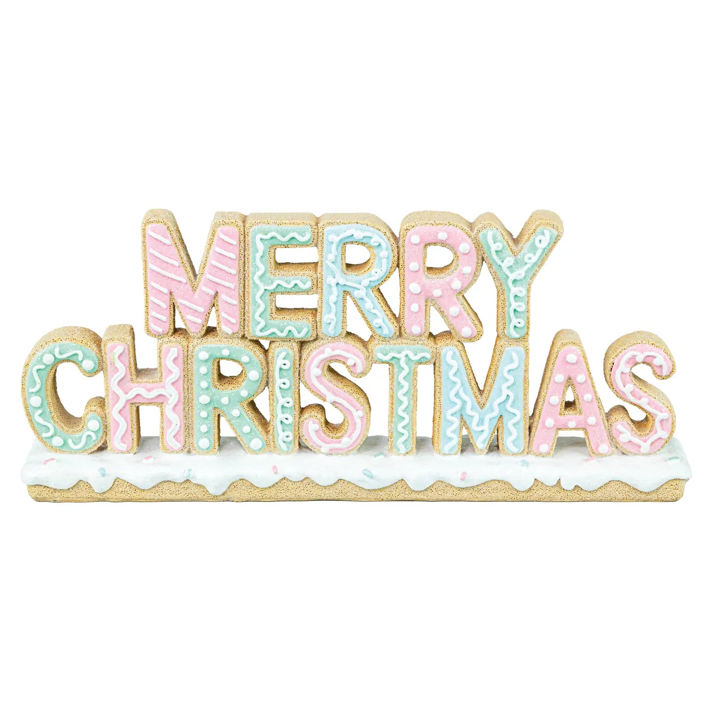Christmas Confections Merry Tabletop Sign