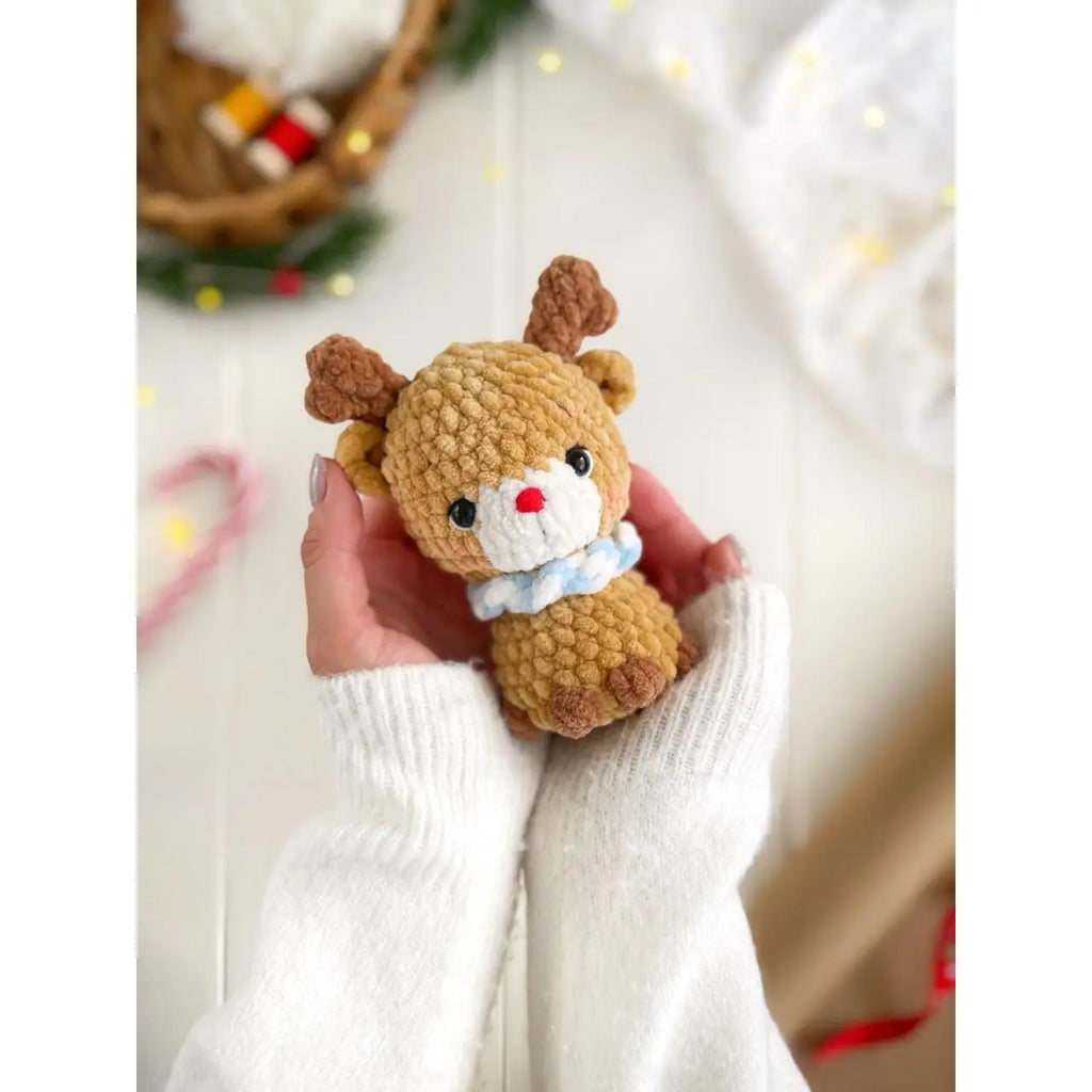 Crochet Santa Or Reindeer