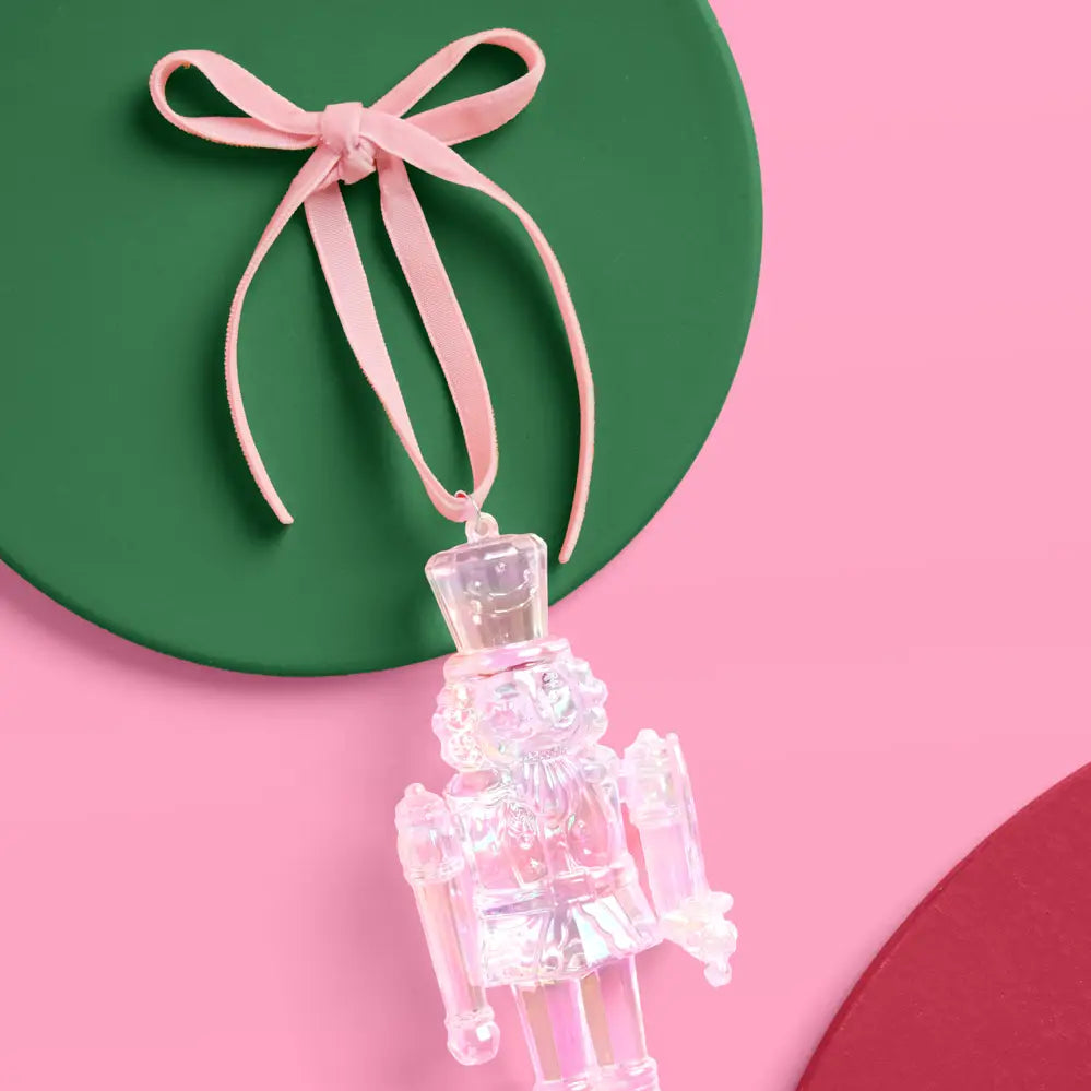Nutcracker Ornament - Iridescent Ornament Christmas Holiday