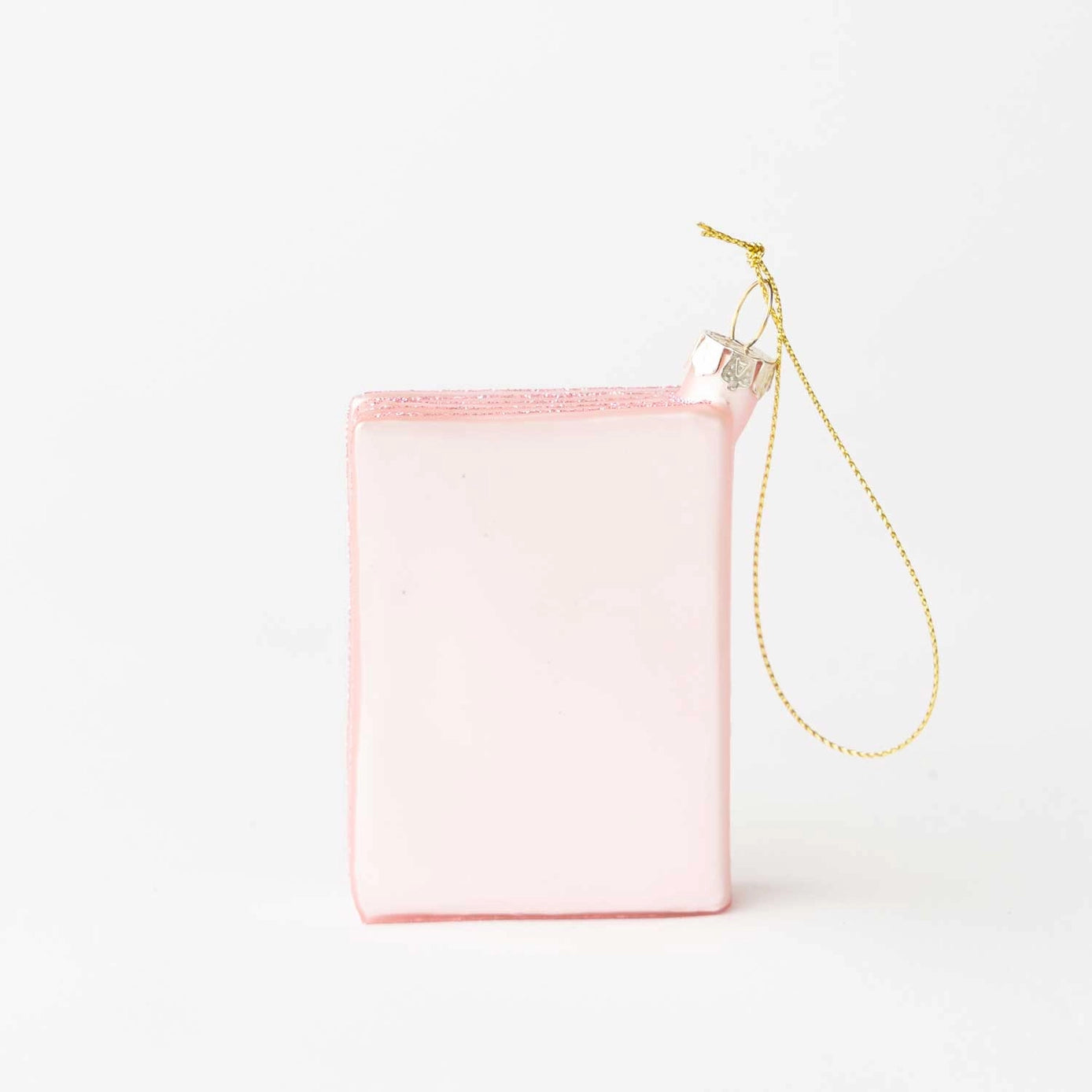 Passport Boxed Glass Ornament | Pink
