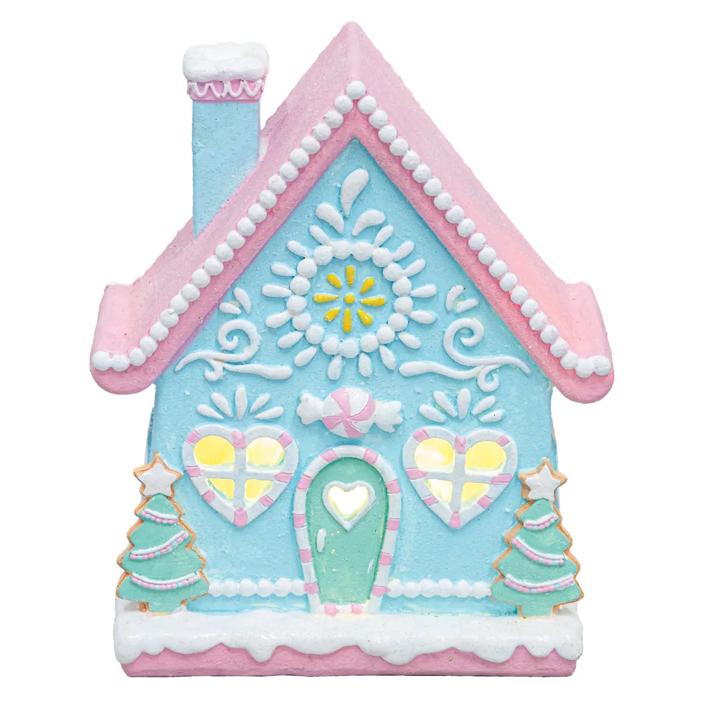 Christmas Ice Cream Cottage with Lights