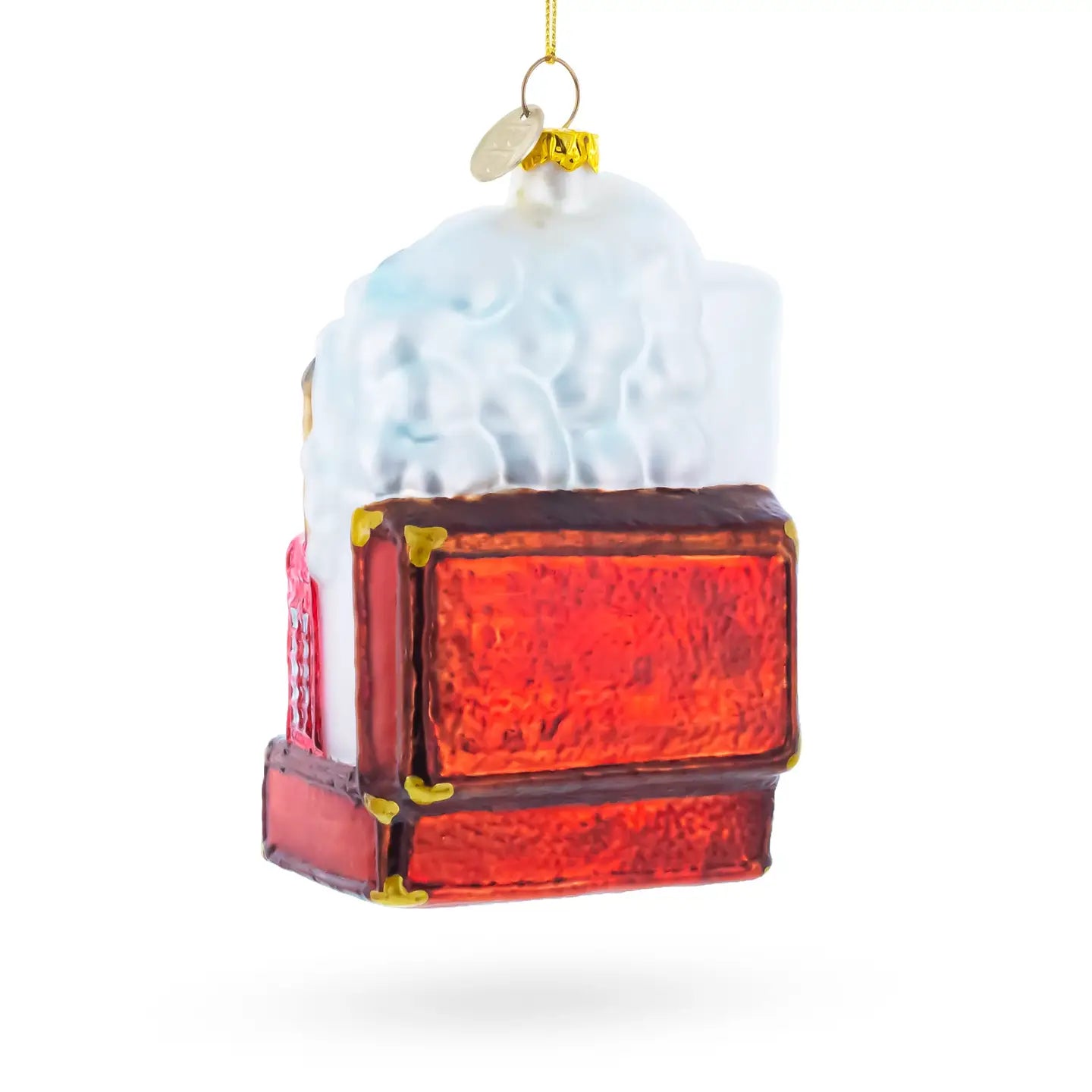 Landmarks of London, United Kingdom Blown Glass Christmas Ornament
